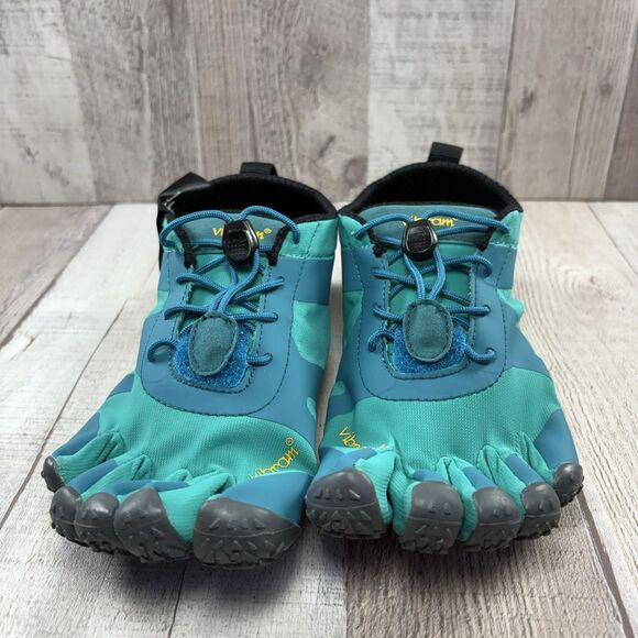 Vibram FiveFingers V-Alpha Women's Size 6.5-7 Hiking Shoes Outdoor Sneakers Teal - Picture 3 of 12